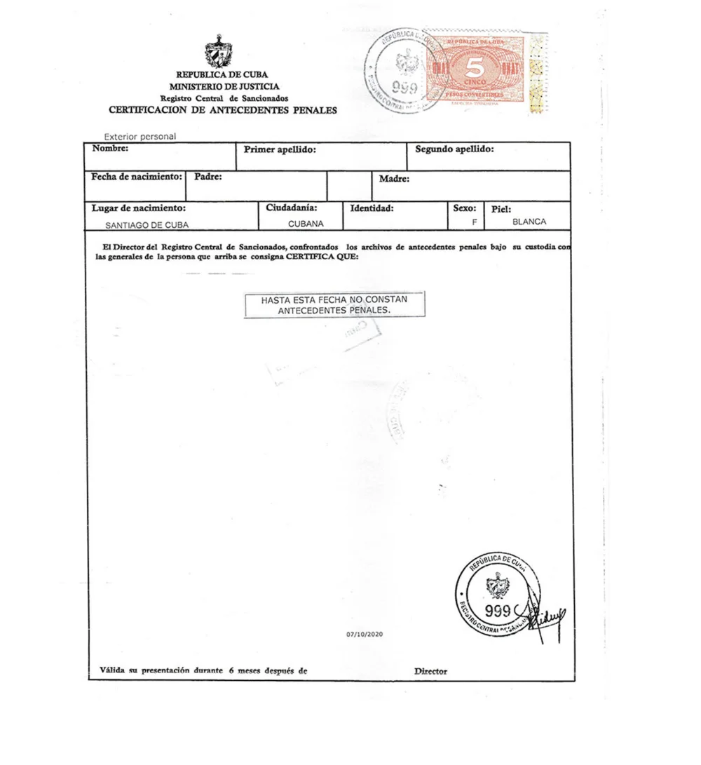 Todo lo que necesitas saber sobre los requisitos para obtener el certificado de antecedentes penales en Cuba