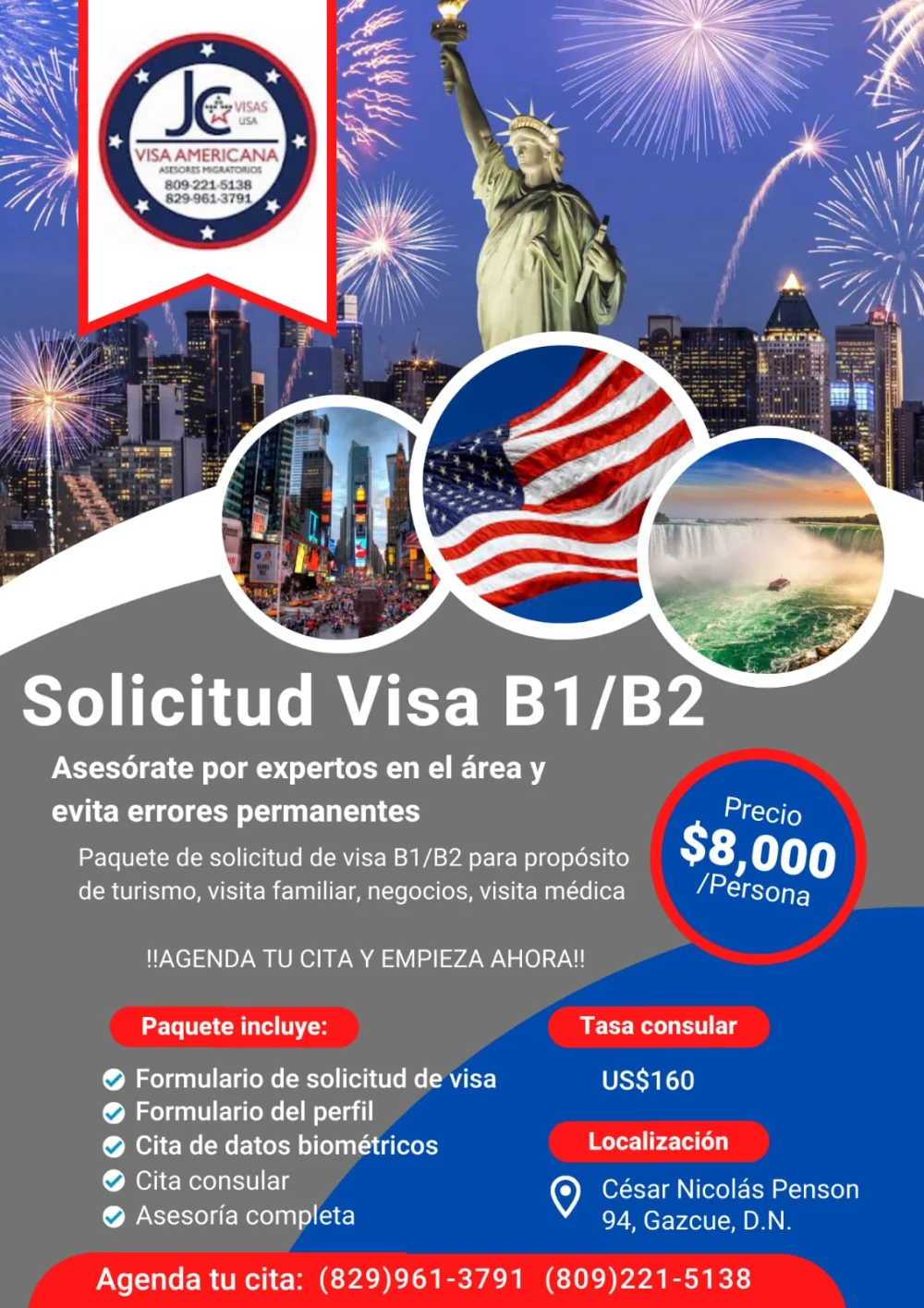Todo lo que debes saber sobre los requisitos para la visa de turismo en Estados Unidos para personas con enfermedades crónicas