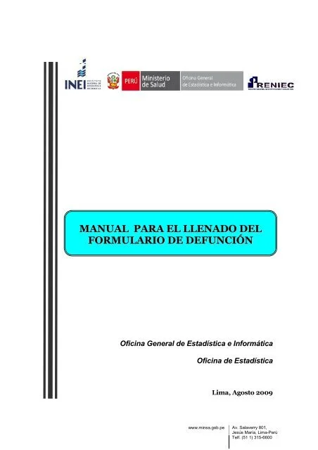 Guía completa para la obtención del certificado de defunción en Perú: Requisitos y procedimientos detallados