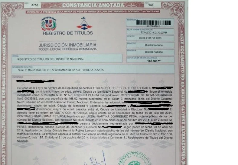 Guía definitiva para la Obtención del Certificado de No Inscripción en el Registro de la Propiedad en República Dominicana