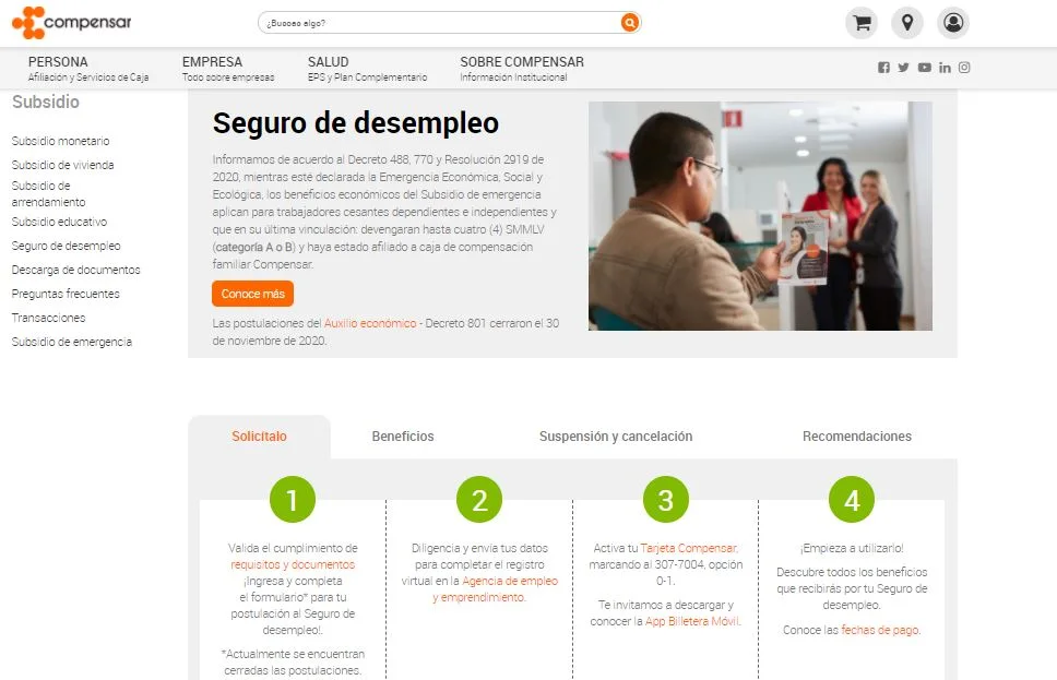 Todo lo que necesitas saber sobre los requisitos para solicitar subsidio de desempleo en Ecuador