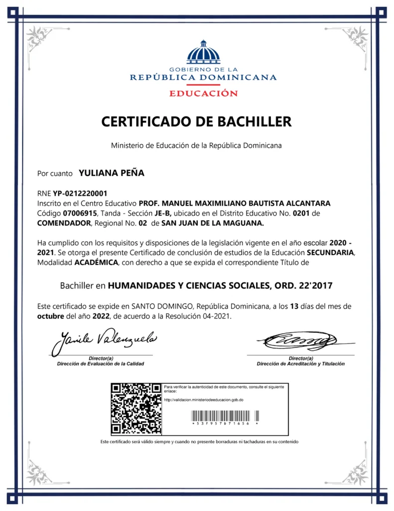 Todo lo que necesitas saber sobre los requisitos para solicitar un Certificado de Estudios en la República Dominicana