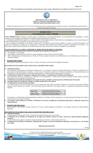 Guía completa: Requisitos para solicitar una pensión por viudez en Paraguay