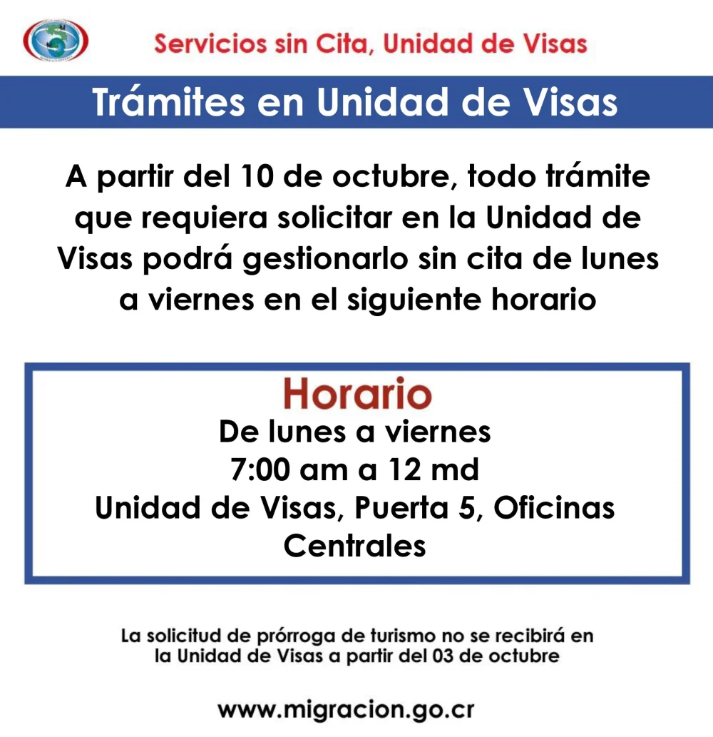 Todo lo que necesitas saber sobre los requisitos para la visa de turista en Costa Rica