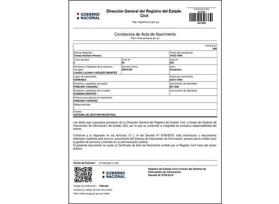 Todo lo que necesitas saber sobre la solicitud de partida de nacimiento en Paraguay: trámites, requisitos y más