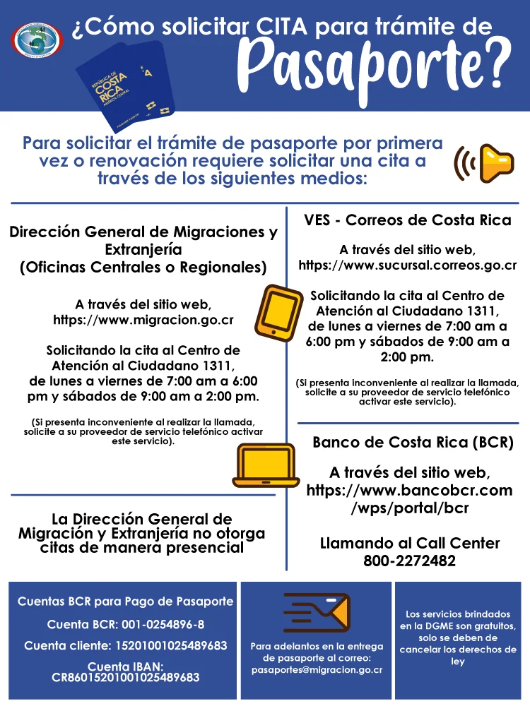 Solicitud de pasaporte costarricense: Guía paso a paso para tramitarlo fácilmente