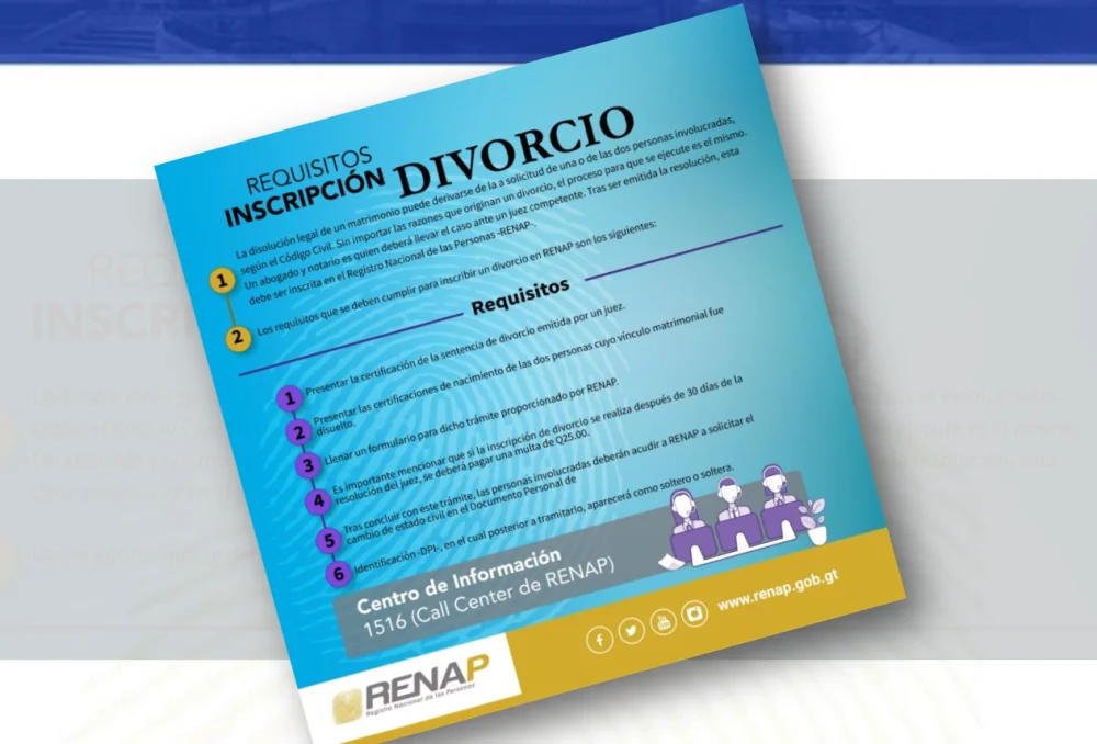Guía completa: trámite de divorcio en Guatemala, pasos, requisitos y documentos necesarios explicados