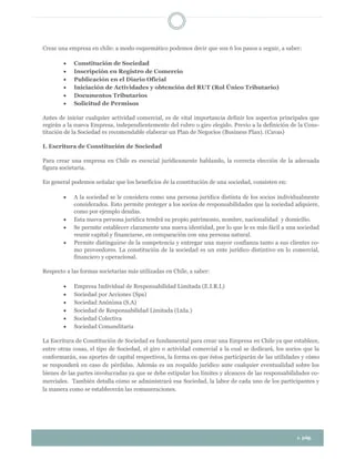 Guía completa: Trámite de inicio de sociedad en Chile paso a paso