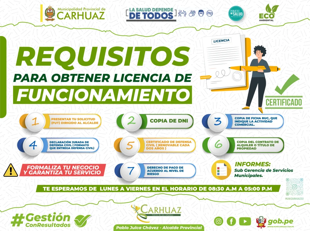 Guía completa: Trámite de licencia de funcionamiento para centro educativo en Perú paso a paso