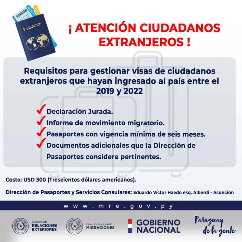 Guía completa: Trámite de visa para ingresar a Paraguay paso a paso
